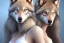 Placeholder: wolf girl