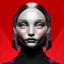 Placeholder: Maddie Ziegler , piercing. rounded face. Mid portrait. jacket made with transparent bag of air. /imagine prompt: Artstation, Light Mode:: 8K:: Happy Accidents::10 Phosphor Display, Cinematic Lighting, Glossy, Normal Map, Ray Tracing Reflections, RGB Displacement, RTX --stop 93. head fit inside picture.