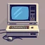 Placeholder: 8 bit pixelart of retro pc-98