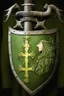 Placeholder: crusader holy light olive green dark medieval TambsTV knight coat of arms