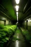 Placeholder: subway with vegetation
