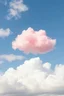 Placeholder: A plastic pink cloud floating in the Marie-Antoinette