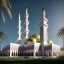 Placeholder: Islamic mosque, hdr, uhd, 8k, dof, center camera, perspective view, pivot on triumph, by paul meijering