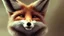 Placeholder: a sci-fi cute little fox head