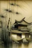 Placeholder: bamboo style chinese painting dutch houses