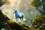 Placeholder: a unicorn stand on a rock, forest, 8k resolution, high-quality, fine-detail, intricate, fantasy art, detailed matte, volumetric lighting, illustration, 3D