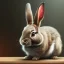 Placeholder: steampunk rabbit, extremely detailed, UHD, 8k,The close-up camera effect,sharp focus,perfect, background forest,position,hyperphotorealistic