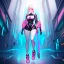 Placeholder: a cyberpunk crime lord, well drawn, 8k, high quality, realistic, masterfully drawn, in frame, full body portrait, cyberpunk, backlighting, soft coloring, pastel coloring