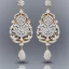 Placeholder: dangling diamond earrings, breathtaking, highly ornate, delicate, intricate, photorealistic, high fashion, jewellery, luxury, designer