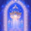 Placeholder: African blue crystal palace ! soft background | god rays | intricate | elegant | transparent blue and pink landscape | highly detailed | illustration | depth of field, luminosity, ultra sharp focus, ultra high definition