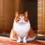 Placeholder: beautiful transparent smooth realistic japan cat samurai, extremely sharp detail, finely tuned detail, ultra high definition, 8k, unreal engine 5, ultra sharp focus, accurate hands