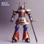 Placeholder: beautiful smooth realistic Japanese samurai robot body, run, cat aye, extremely sharp detail, finely tuned detail, ultra high definition, 8 k, unreal engine 5, ultra sharp focus, accurate sword wings, dark cosmos background