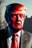 Placeholder: Ultra realistic image, Donald trump zombie, zombie performance, suit, skull, blood, torn arm, night, walking twisted, waist up view, thriller style, dark ambient, highly detailed, White House background, concept art, unreal engine 5, ray tracing, RTX, ultra detail, volumetric lighting, high definition, high resolution.