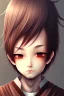 Placeholder: Shota, cute, brown hair, portrait, shy, blushing