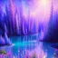 Placeholder: one big Cosmic crystal subtle in a galactic ambiance , blue lake, delicate flowers, delicate colors, bin the foreground, full of details, smooth，soft light atmosphere, light effect，vaporwave colorful, concept art, smooth, extremely sharp, masterpiece, best quality, blue skinned, sparkling,8k, , sun light, 8K, RAW, depth of field,high contrast,