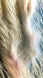 Placeholder: Create a visually striking iPhone wallpaper that blends abstract and natural elements. The scene should feature a vibrant, flowing mix of swirling colors and geometric patterns, with soft gradients transitioning into organic shapes like flowing water or clouds. Incorporate splashes of metallic gold or silver accents that catch the light, creating a dynamic yet serene composition. The overall aesthetic should evoke creativity, calmness, and elegance, with a modern, painterly feel.