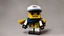 Placeholder: a lego hornet with a baseball cap worn backwards and a neckerchief