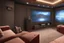 Placeholder: a dedicated home cinema room