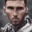 Placeholder: portrait,perfect face lionel messi, robot,realistic, intriacte detail, sci-fi fantasy style, volumetric lighting, particales,highly detailed,cinamatic, deep colours,8k