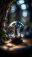 Placeholder: portrait of princess prisoner in a crystal ball with a tree inside , shot on Hasselblad h6d-400c, zeiss prime lens, bokeh like f/0.8, tilt-shift lens 8k, high detail, smooth render, down-light, unreal engine, prize winning