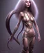 Placeholder: Sexy alien princess warrior snake skin long hair