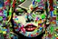 Placeholder: pop art pixels 1000 images i think to myself,,,,, what a wonderful world