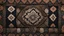 Placeholder: Hyper Realistic Detailed Traditional Ajrak-Fabric-Design on Rustic-Grungy-Black-Background