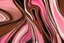 Placeholder: Brown, white, and pink abstract painting