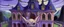 Placeholder: A light purple vampire bat chateau painted by Edvard Munch