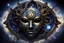 Placeholder: A cosmic mask representing the balance of light and darkness A cosmic clock ticking away the eons