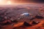 Placeholder: Photography of the most beautiful and wonderful places on Mars, city, realistic photo, HD 8K