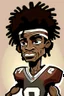 Placeholder: Nicholas Jackson Footballer ,cartoon 2d