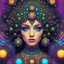 Placeholder: [glitched acid trip by Carlos Ezquerra ] Lady Chance: Her presence was as unpredictable as a roll of the dice, as intricate as the swirling patterns of fractal art, and as vast as the concept of Everything Everywhere All at Once. Her eyes held the depth of a Mandelbulb 3D creation, swirling with colors and patterns that hinted at the secrets of the universe.