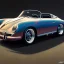 Placeholder: hyperrealism Drawing of 'Porsche 356 Speedster', three quarter frontal aerial view, by gaston bussiere, greg rutkowski, yoji shinkawa, yoshitaka amano, tsutomu nihei, donato giancola, tim hildebrandt,oil on canvas, cinematic composition,Sharp detail,extreme detail,fit full head inside picture,16k