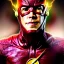 Placeholder: Dibujo al oleo Épico de cuerpo completo de The Flash,extremely detailed digital painting, extremely detailed realistic face,mystical colors,perfectly centered image, perfect composition, rim light, beautiful, lighting,8k, stunning scene, raytracing dibujado por Pablo Olivera