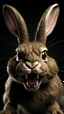 Placeholder: Evil mad angry rabbit real life