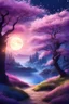 Placeholder: A beautiful fantasy forest, full moon, blue, pink, purple, and yellow ombre sky, beautiful willow, berch, and cherry blossom trees, anime, silk, diamonds, gems, sparkling dots, in crystal cave background, style Darek Zabrocki, magic realism, gradient colors, cinematic lighting, bokeh, Ultra-detailed Quality 3D, 3d render octane, Unreal engine 5 effects, VFX, Isometric, Made in blender, 8k sharp focus, cinematic, ultrahd, highly detailed, ultra photorealism fantasy