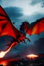 Placeholder: dragon whit fire wings of fire