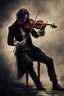 Placeholder: dark Violinist, man, fantasy