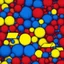 Placeholder: red and blue or yellow