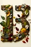 Placeholder: A collage-style image showcasing different natural elements like leaves, flowers, rocks, and branches creatively arranged to form each letter of the alphabet.
