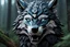 Placeholder: kindred with black wolf mask in 8k anime realistic drawing style, Shinobi custom, rain, apocalypse, intricate details, highly detailed, high details, detailed portrait, masterpiece,ultra detailed, ultra quality