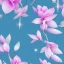 Placeholder: a magical crystal flower lys bougainvillier, magnolias pink,blue lake,sun,white swanns,pink vertical, blue lake,sharp, vines, candlelit, endor, ornate, elegant, highly detailed, artstation, concept art, smooth, sharp focus, illustration, 8k, splash art, wallpaper, key visual