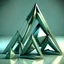 Placeholder: triangle geometric 3d forms