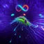 Placeholder: infinity symbol ∞ with vibrant single Bioluminescent Plankton in water, striking, neon, chiaroscuro, dramatic, captivating, powerful, fantasy, beautiful, octane render, 16k post-production, artstation: award-winning: atmospheric: commanding: fantastical: clarity: ultra quality: striking: brilliance: stunning colors: amazing depth; lens: f/11, 35mm