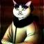 Placeholder: portrait of a cat by Diego Velázquez style