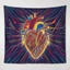 Placeholder: electric heart in tapestry