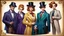 Placeholder: the characters of the Cluedo game as true persons