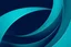 Placeholder: High-quality abstract digital art featuring smooth, curving ribbons of teal and dark blue. The ribbons overlap in a dynamic, sweeping swirl pattern. Soft, elegant highlights run along the curved edges, creating a sense of three-dimensional depth and a polished, fluid texture. Minimalist and sophisticated aesthetic.