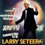 Placeholder: Larry David in a Saturday Night Fever dream movie poster